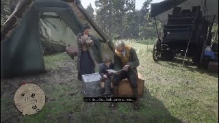 Hosea and Abigail teach Jack to read - RDR2