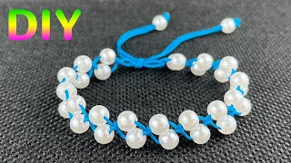 DIY Your Beaded Bracelet Tutorial | How to Make Bracelet with Beads | Easy Bracelet Making Ideas