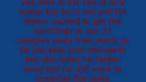 Profile of Alex On Total Fusion Island By Mandaratobi