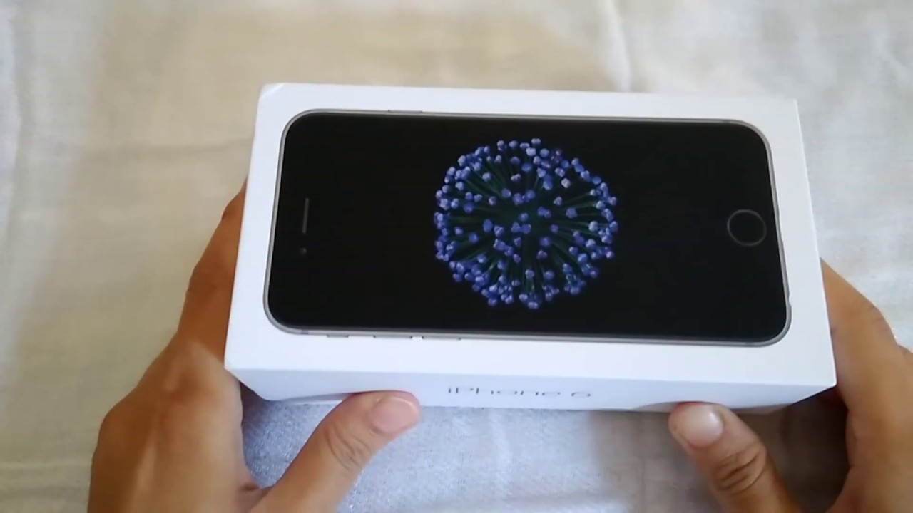 Apple iphone 6 (Space Grey) Unboxing
