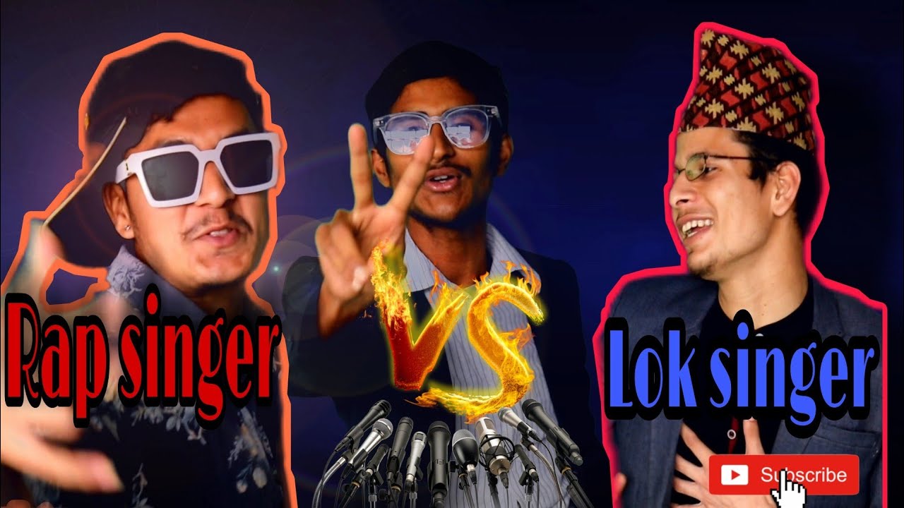 Rap Singer Vs Lok Singer | battle | interview - YouTube