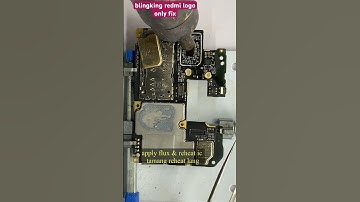 Redmi note 9 redmi 9 blingking logo only fix 100% #short#video#cellphone#repairing