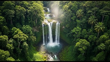 Âm thanh yên bình của sa mạc xanh – gió và nước chảy