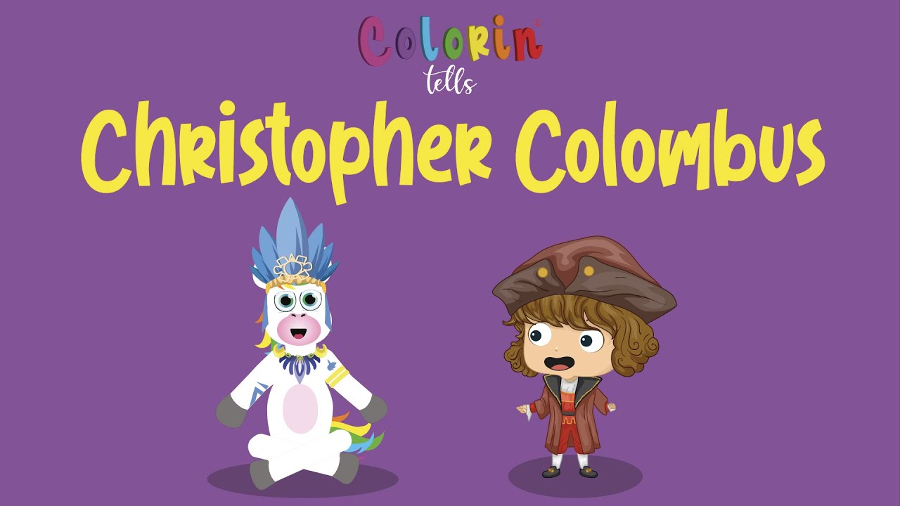 Biography of Christopher Columbus for kids ⚓️⛵️ | Colorin Tells - YouTube