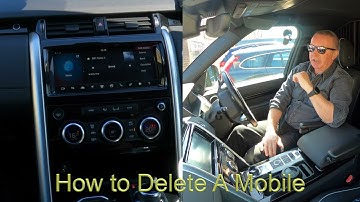 How to set the sat nav, pair, delete and Stream Audio in a 2018 Land Rover Discovery