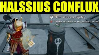 Crimson desert - How to Search for traces in the Halssius Conflux | where all come together guide