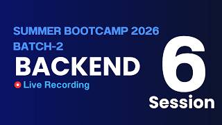Backend Session 6