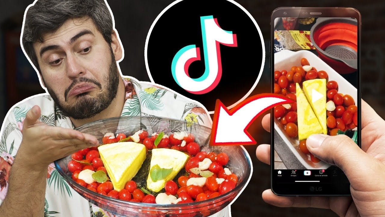 Recriando Receitas do TikTok Usando um Chef de Cozinha YouTube