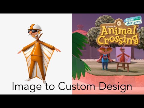 How to Convert Images into Custom Designs | Animal Crossing: New Horizons