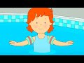 How to Swim | Caillou Cartoon