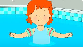 How to Swim | Caillou Cartoon