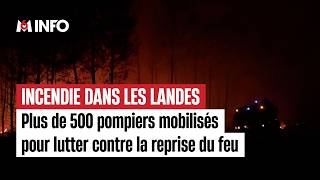 Incendie Dans Les Landes La Reprise De Feu A Déjà Ravagé Plus De 1600 Hectares