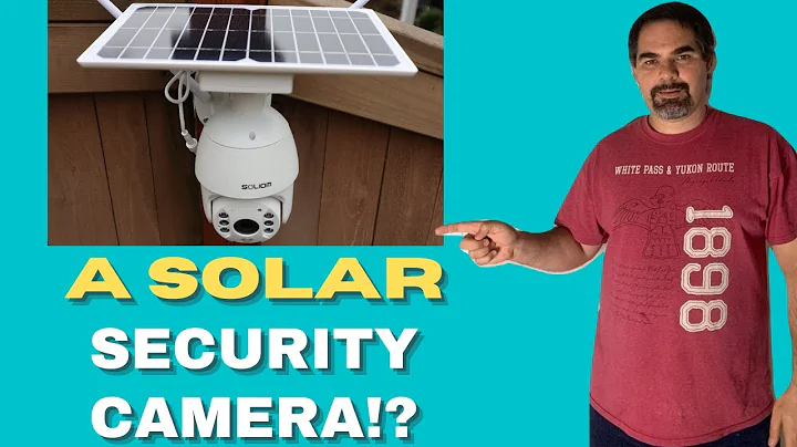 A Wireless Solar Powered Pan and Tilt Security Camera!?  Soliom S600 Review!