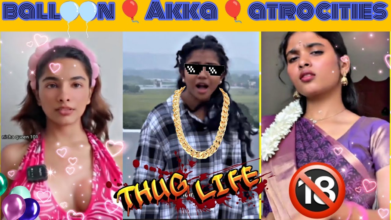 BALLOON AKKA ATROCITIES #tamiltrollchannel #instareelstroll