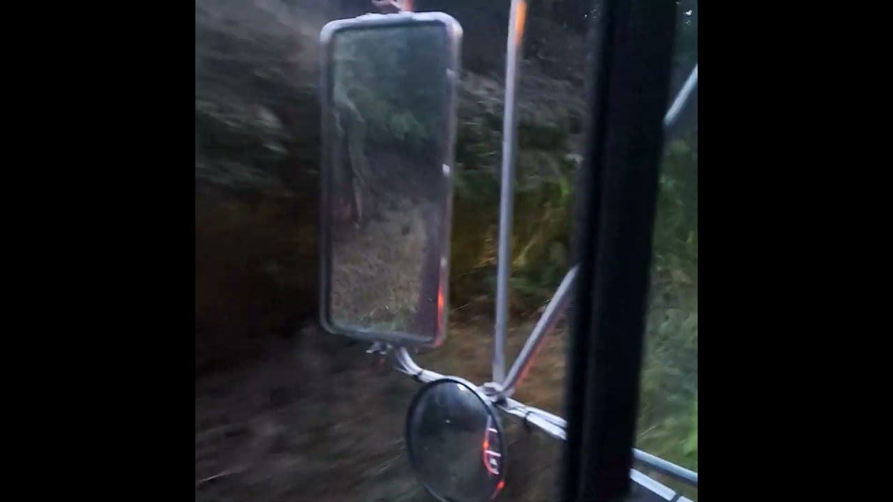 Familiar road, trucking, Jake brake, log hauling,