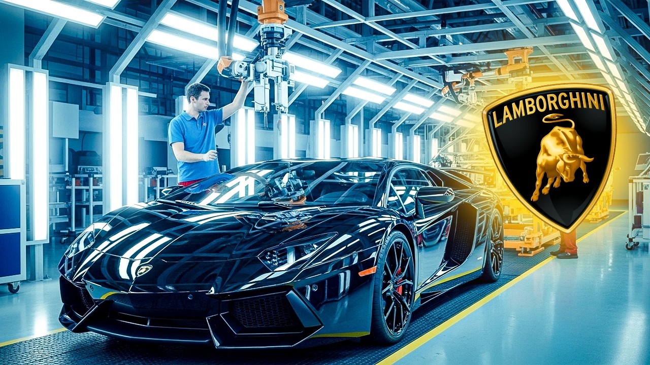 كيف يتم تصنيع سيارات لامبورجيني داخل المصنع؟ – Lamborghini Factory