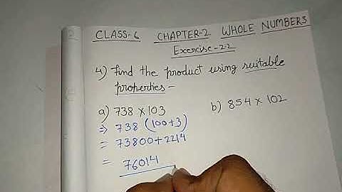 Ex. 2.2 Q. - 4 Solve/ Chapter 2 WHOLE NUMBERS/ Class 6 Maths NCERT/ The Abhishek Sir