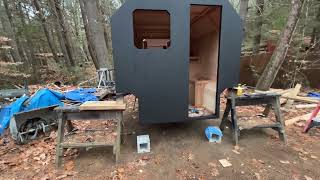 Toyota Tacoma DIY Truck Camper Build Episode 3  Raptor Liner