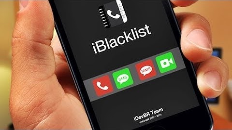 iBlacklist For iOS 7 - Block Unwanted Calls And Messages