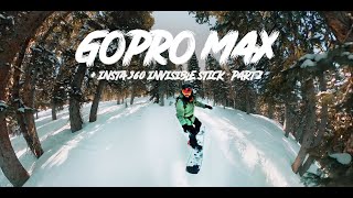 invisible stick gopro max