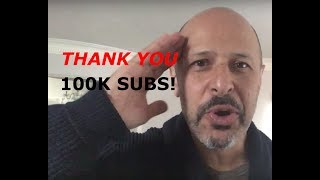 THANK YOU to 100,000 subscribers! 🎉 | Maz Jobrani
