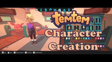 Temtem Character Creator in Ultrawide