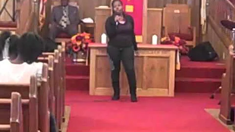 Sherita Mitchell, October 24, 2010 @ Mount Emory B...