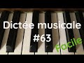 Studio musical vp  dicte musicale 63  facile