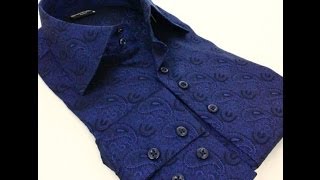Модная мужская рубашка Giovanni Fratelli модель 2728-7