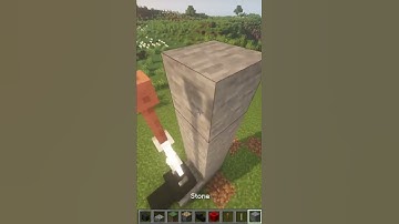 EPIC MINECRAFT TROPHY DISPLAY BUILD HACK #shorts