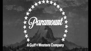 Paramount 1968 Gulf + Western [Black & White] @LogoLibraryinc