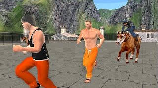 Prison Escape Police Horse Sim iOS Gameplay screenshot 4