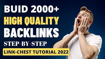 Build 2000+ High Quality Backlinks Easily - LinkChest by SEOBuddy Tutorial 2024