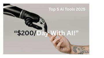 “These AI Tools Make Me $200/Day (No Experience Needed)”