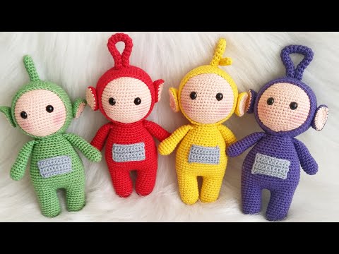 Amigurumi Teletubbies (Teletabiler)  Yapıyoruz Bölüm 1/el işi/örğü işi/ Örgü oyuncak/@Minicikhobim