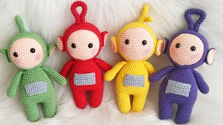 Amigurumi Teletubbies (Teletabiler) Yapıyoruz Bölüm 1/el işi/örğü işi/ Örgü oyuncak/@Minicikhobim