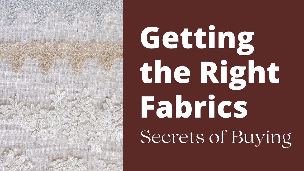 Where to Buy Bridal Fabric for your Wedding Dress and Veil: Surprising Shopping Tips for Materials