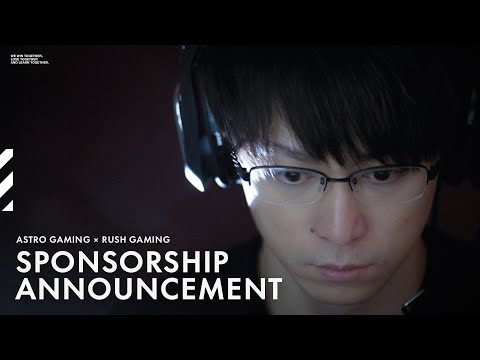 ASTRO Gaming × Rush Gaming Sponsorship Announcement