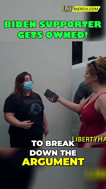 Biden Supporter Gets Owned!