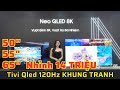 Tivi Khung Tranh The Frame Qled Samsung 50" 55" 65" giá chỉ còn nhỉnh 14 triệu. Giải pháp 2 trong 1
