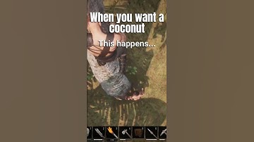 Getting a Coconut in Conan Exile #shorts
