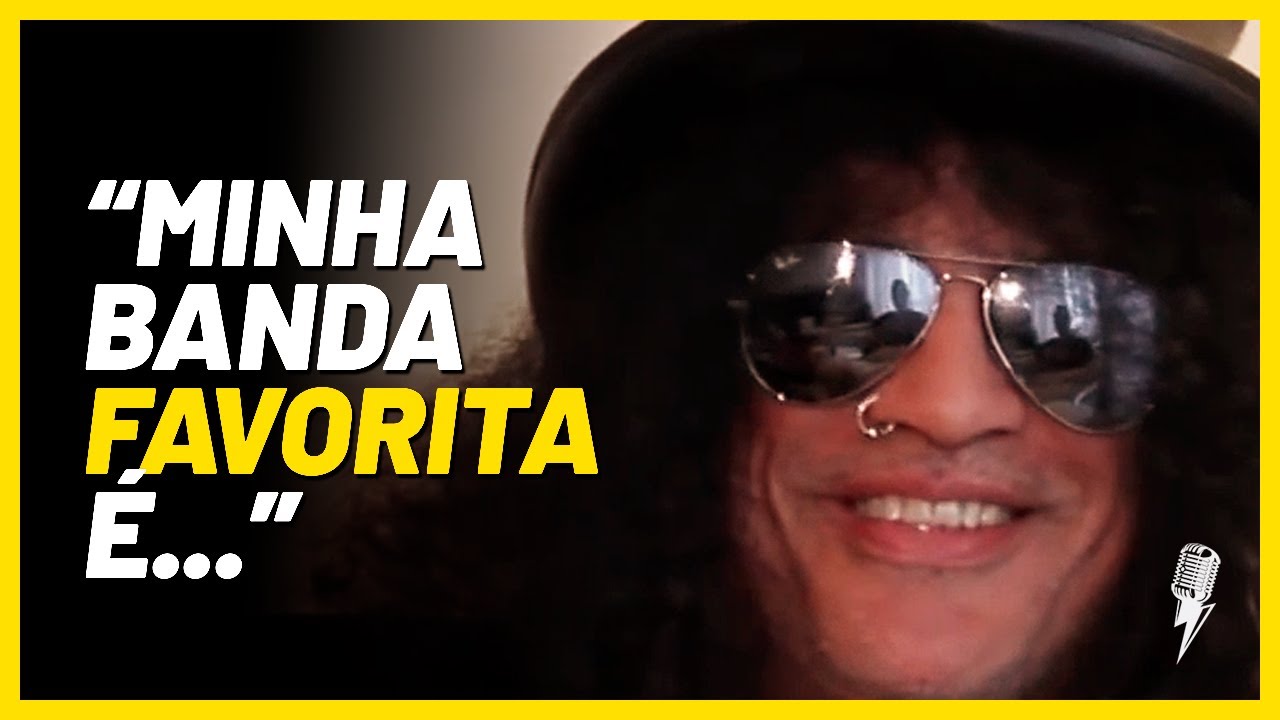 A BANDA Favorita de SLASH l Slash Podcast Legendado