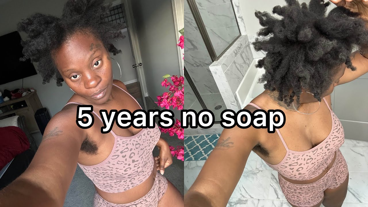 5 years no soap shower