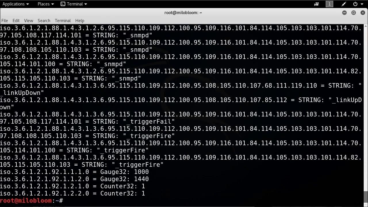 How to Using Snmpwalk - YouTube
