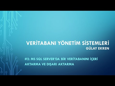 Video: SQL Server'da tam dış birleştirme nedir?