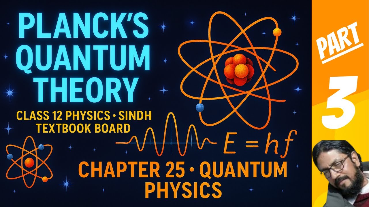 Planck’s Quantum Theory Explained | Class 12 Physics Chapter 25 | Sindh Textbook Board