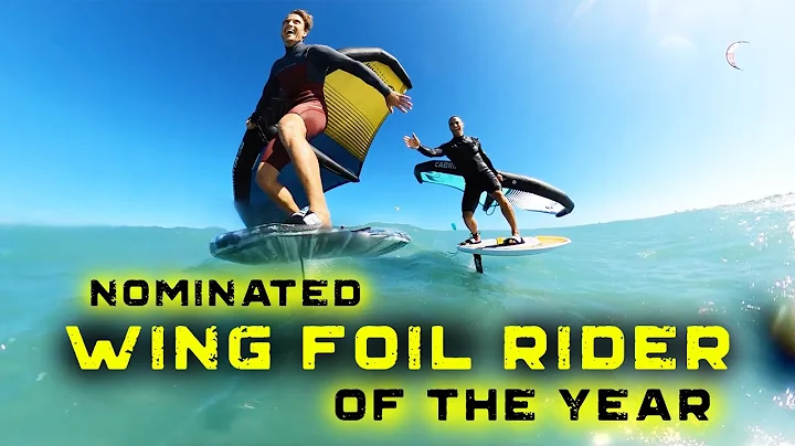 AWSI WING FOIL RIDER OF THE YEAR DAMIEN LEROY