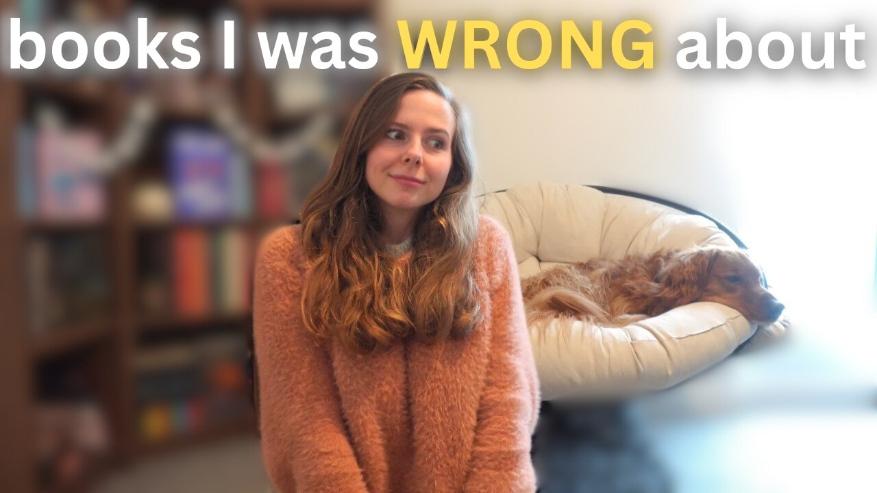 books I was WRONG about 🫢 for better or worse