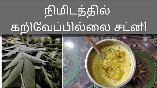 நுரையீரலுக்கு வலு சேர்க்கும் கறிவேப்பிலை சட்னி /curryleaves chutney/#Maduraitochennaisamayal