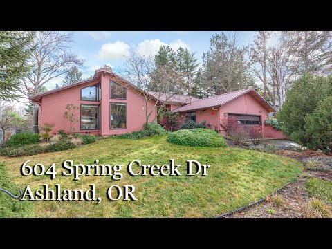 604 Spring Creek Dr, Ashland, OR home video tour